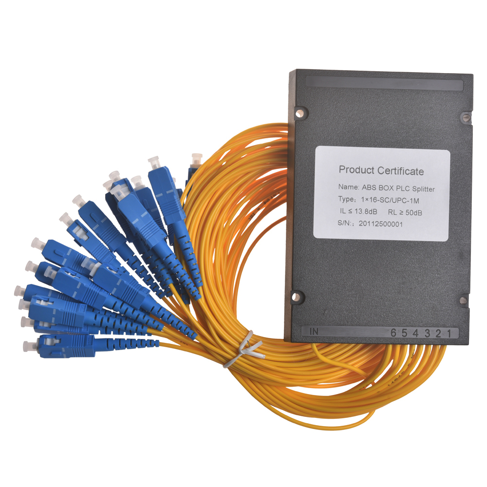 GSG-1x16-SC Scoilteoir Fiber snáthoptaice PLC UPC